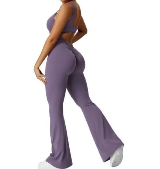 Ensemble de gym V-Back Scrunch