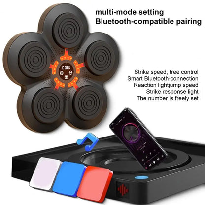 Machine de boxe Bluetooth avec  LED