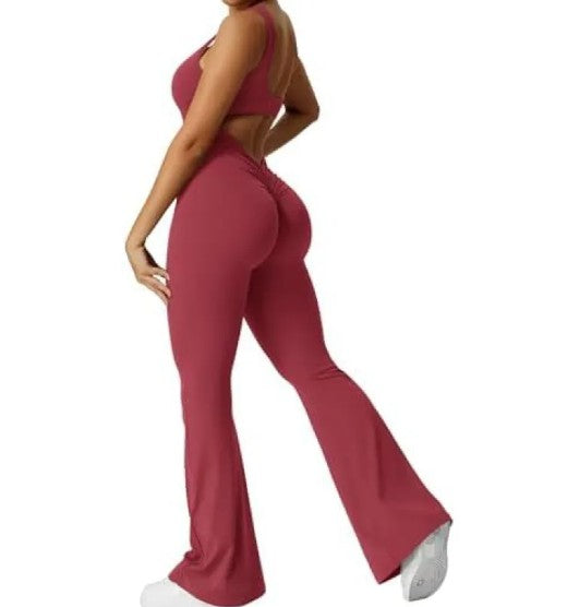 Ensemble de gym V-Back Scrunch