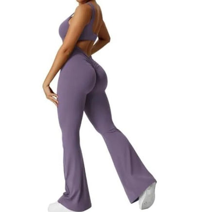 Ensemble de gym V-Back Scrunch