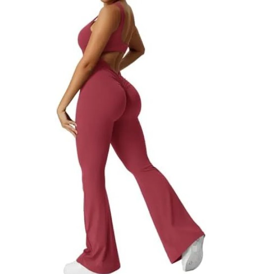 Ensemble de gym V-Back Scrunch