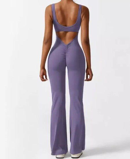 Ensemble de gym V-Back Scrunch
