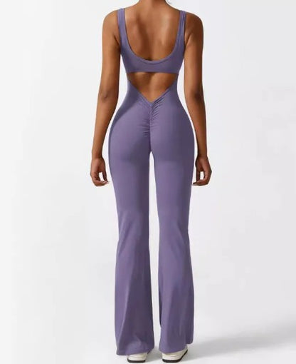 Ensemble de gym V-Back Scrunch