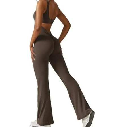 Ensemble de gym V-Back Scrunch